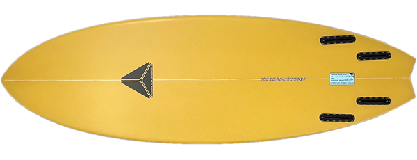 Solid Ochre Foam Spray