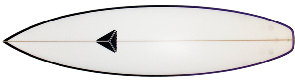 Black to Purple Rail Fade