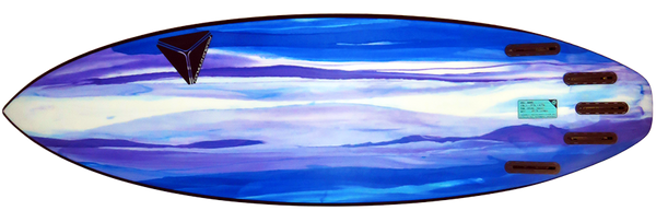 Blue Purple White Resin Tint