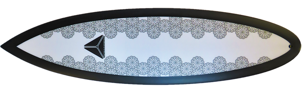 Swirls Black And White