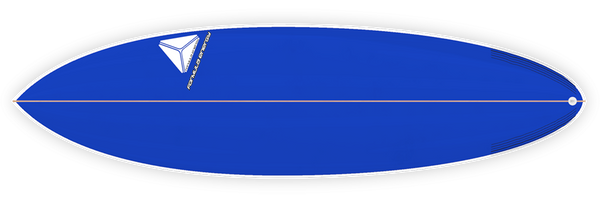 Inverted Blue Foam Spray